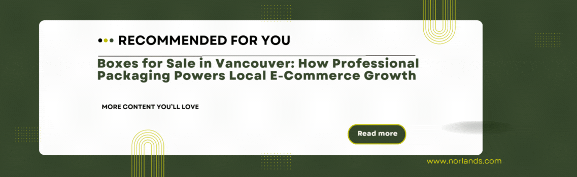 Eco-Friendly Food Packaging in Canada – Discover how sustainable packaging solutions support local e-commerce and environmental responsibility.
