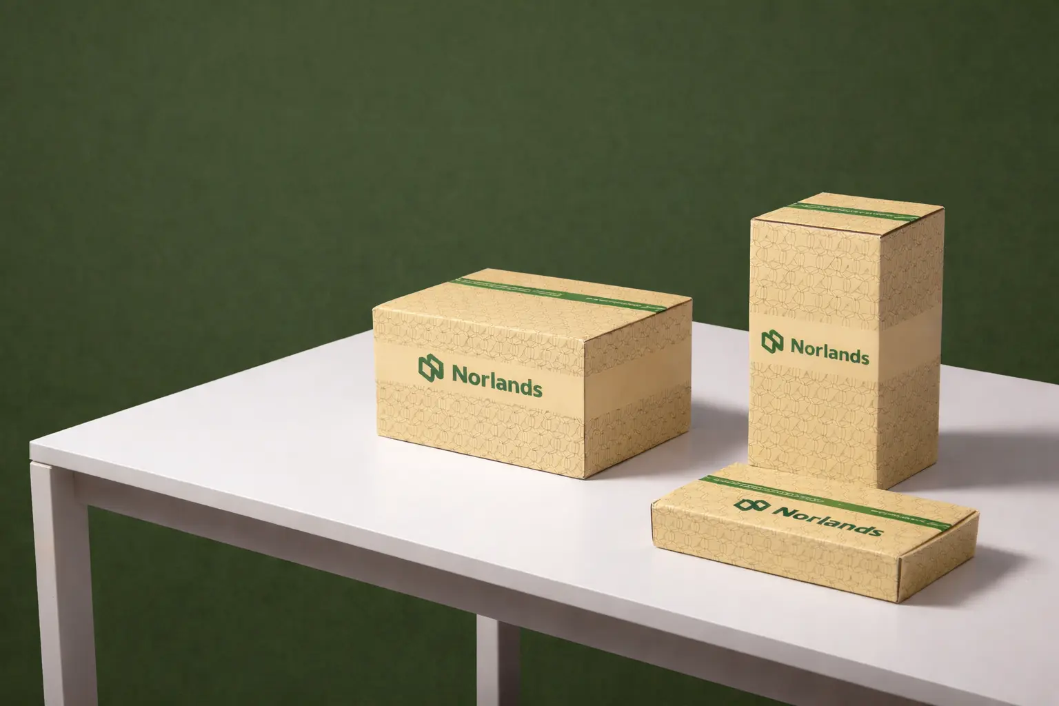 Premium white corrugated packaging boxes aligned with corrugated performance standards Canada for protective strength and retail presentation quality