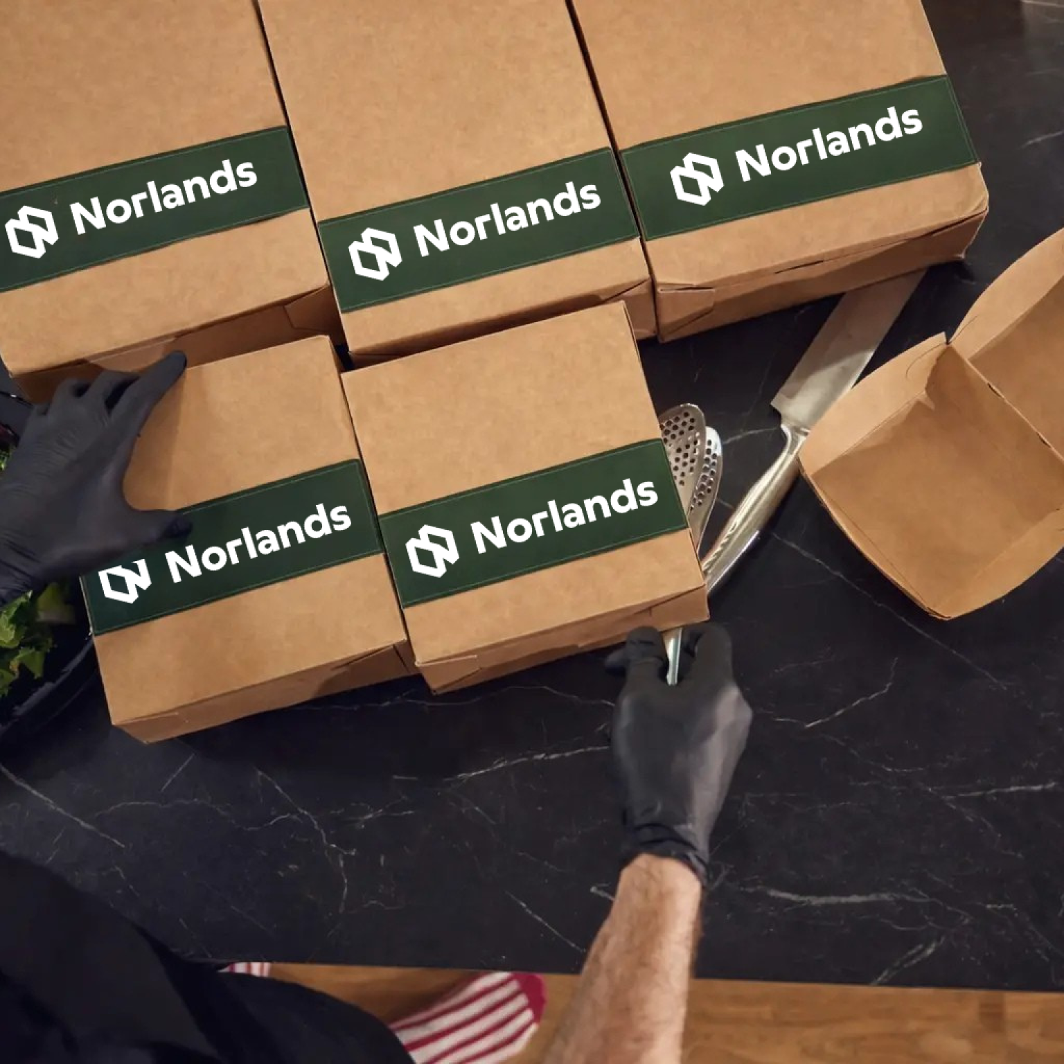 Custom packaging localization Canada demonstrated through branded food packaging boxes prepared for local delivery and fulfillment