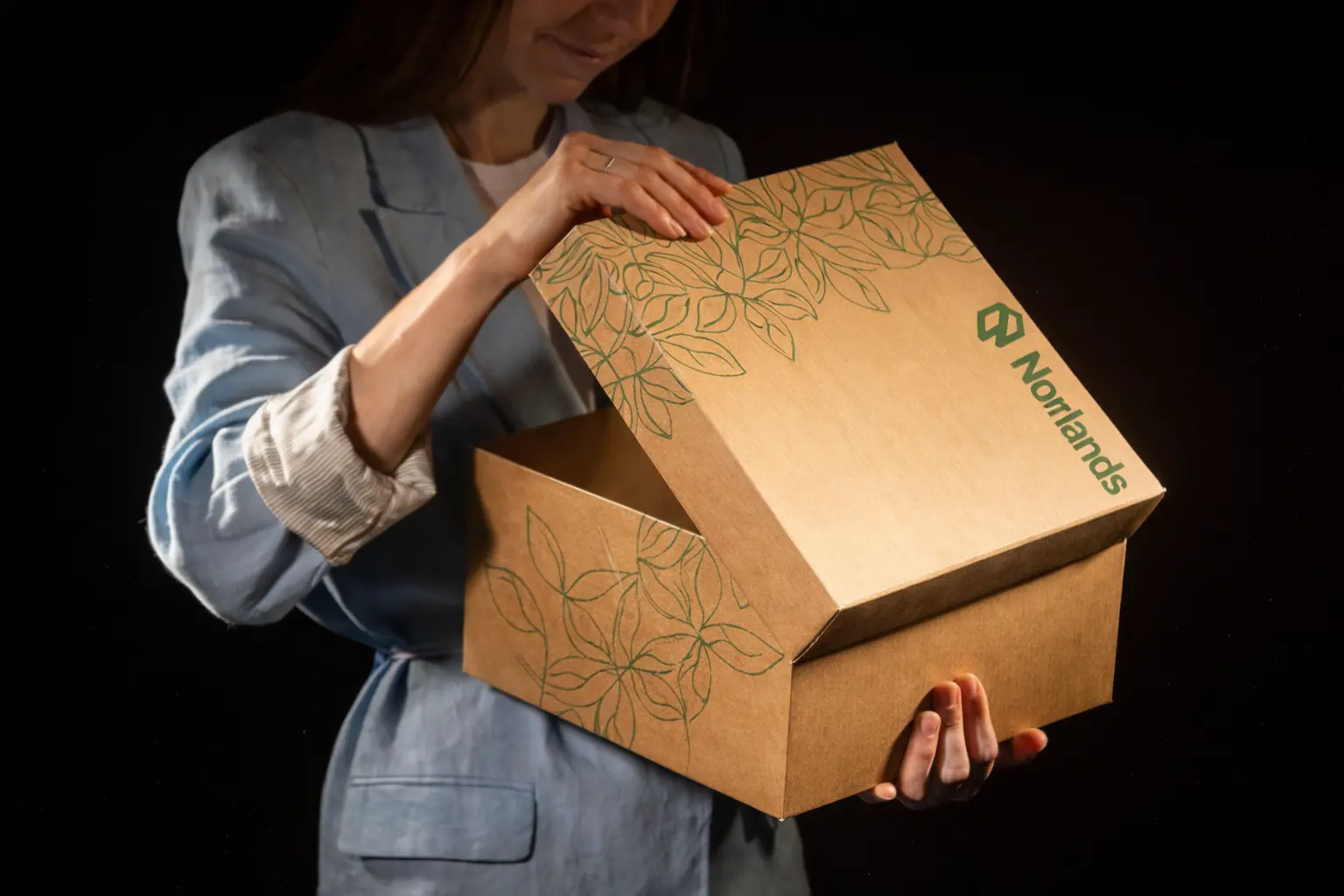 Premium branded corrugated packaging box reflecting packaging scalability for growing brands through consistent brand presentation and product protection