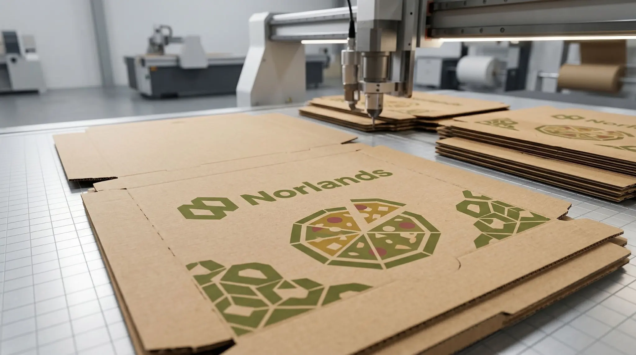 Corrugated packaging production line illustrating packaging flexibility seasonal demand Canada through scalable manufacturing and custom printing