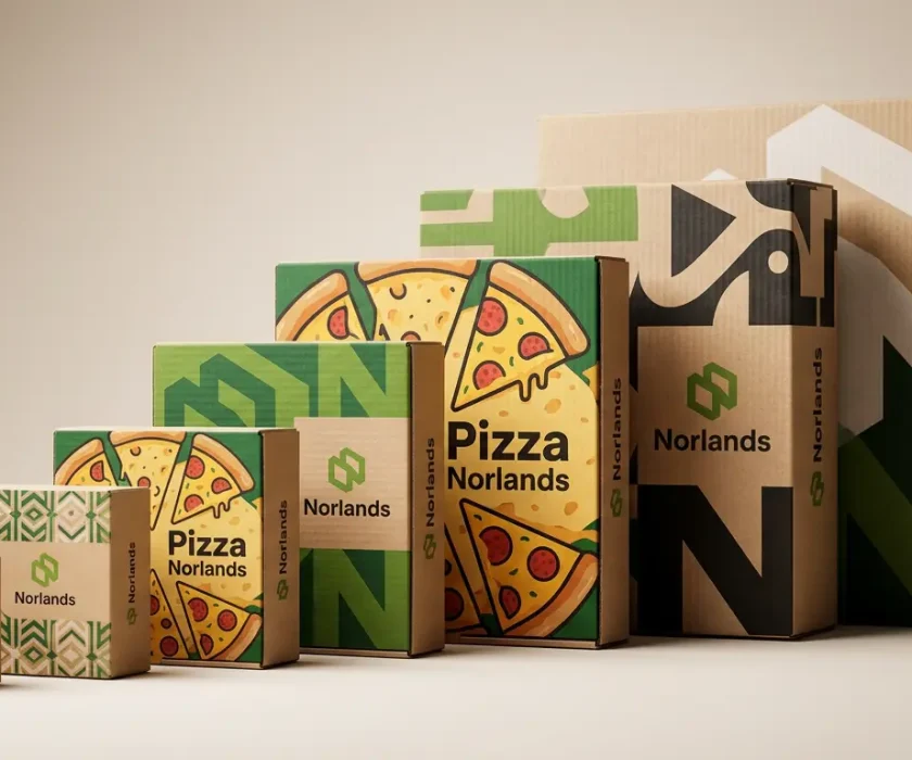 Multiple packaging box sizes and designs showcasing packaging flexibility seasonal demand Canada across various industries and product categories