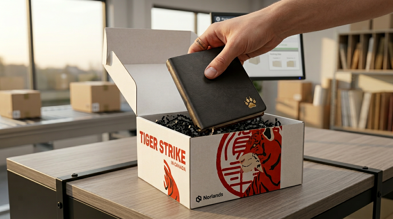 Protective packaging with cushioning material during unboxing highlighting protective packaging engineering Canada