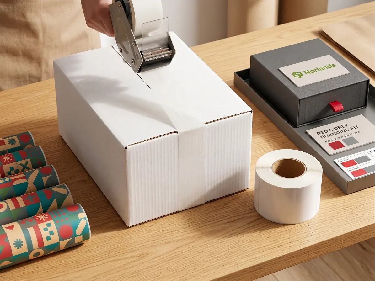 Industrial sealing and packaging process representing heavy duty packaging solutions Canada for secure shipment