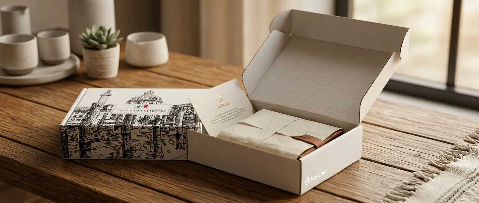 Minimalist packaging design Canada showcasing clean unboxing experience with simple and functional structure