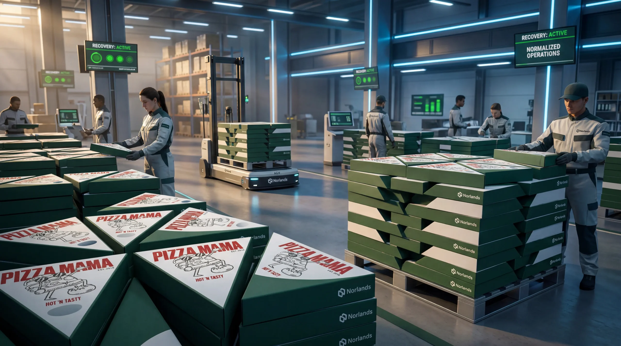 Packaging supply chain resilience Canada through organized inventory management systems