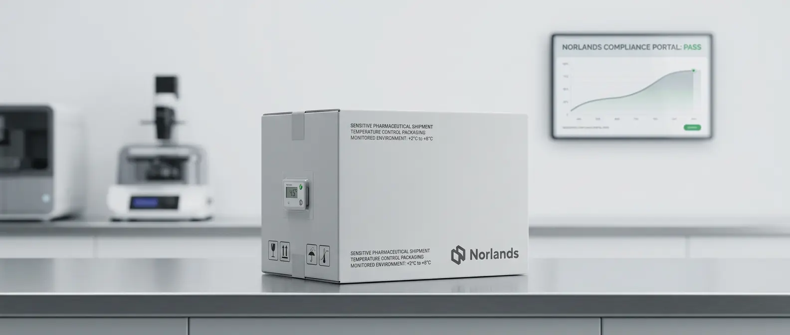 Temperature sensitive packaging Canada with integrated monitoring system for pharmaceutical cold chain