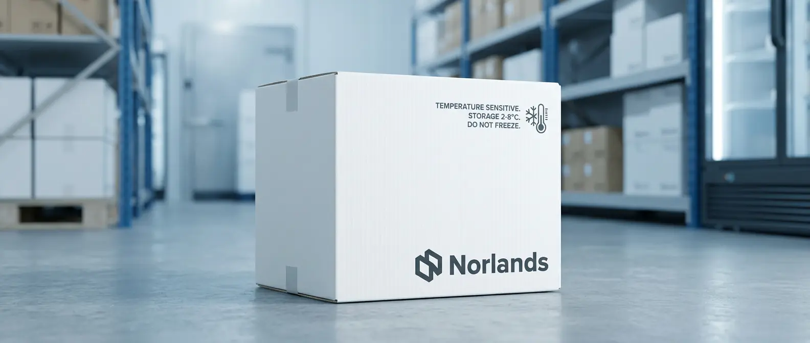 Temperature sensitive packaging Canada with clear labeling for storage and handling compliance