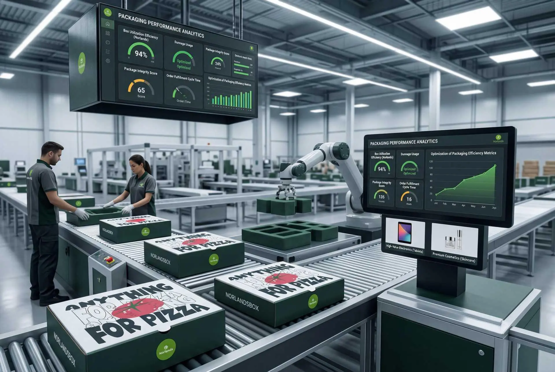 Packaging efficiency metrics Canada improving delivery workflow and order fulfillment performance