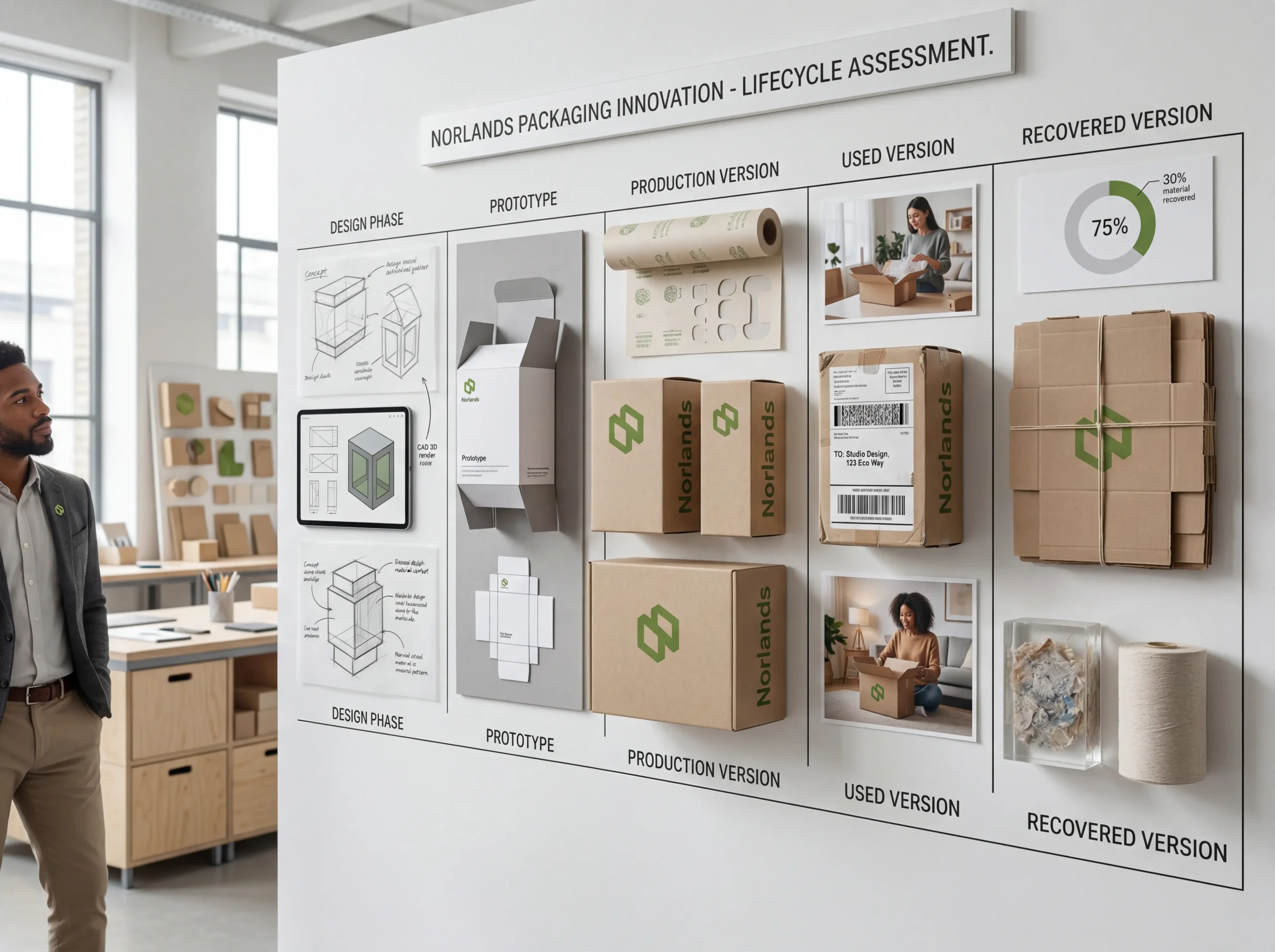 Packaging lifecycle analysis Canada evaluating packaging sustainability from design to recycling