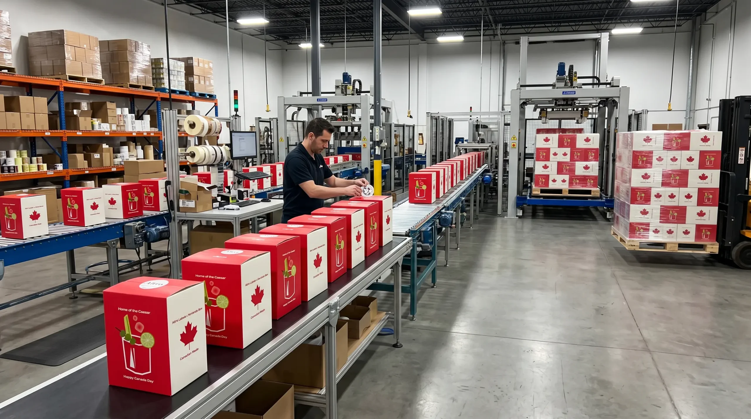Industrial packaging planning for scalable packaging production in Canadian manufacturing