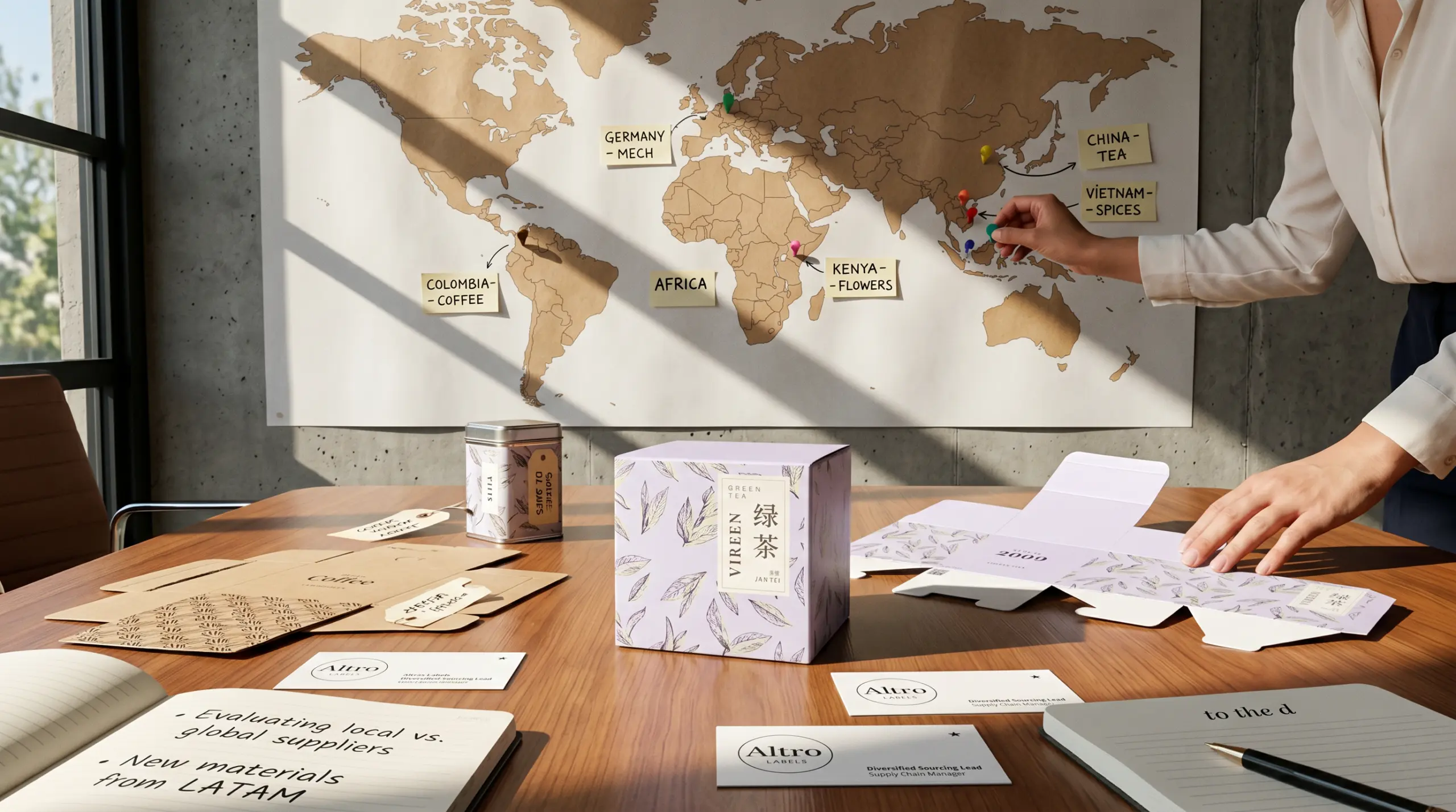 Packaging supply resilience through diversified global sourcing and packaging supplier planning