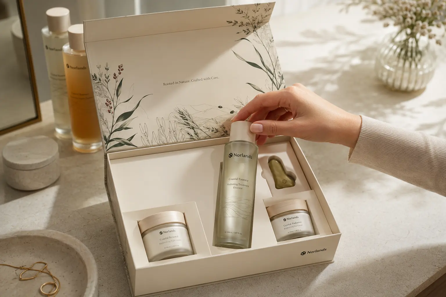 Branded Gift Boxes in Vancouver in different sizes styles and packaging formats