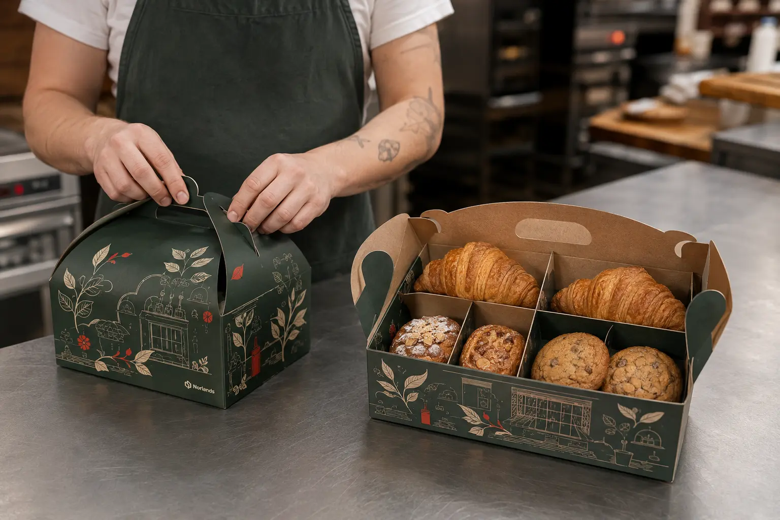 Bespoke box Canada packaging with custom insert designed to securely hold a premium product