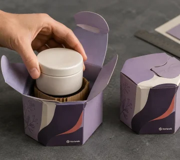 Custom product boxes Canada with fitted corrugated packaging for a coffee grinder