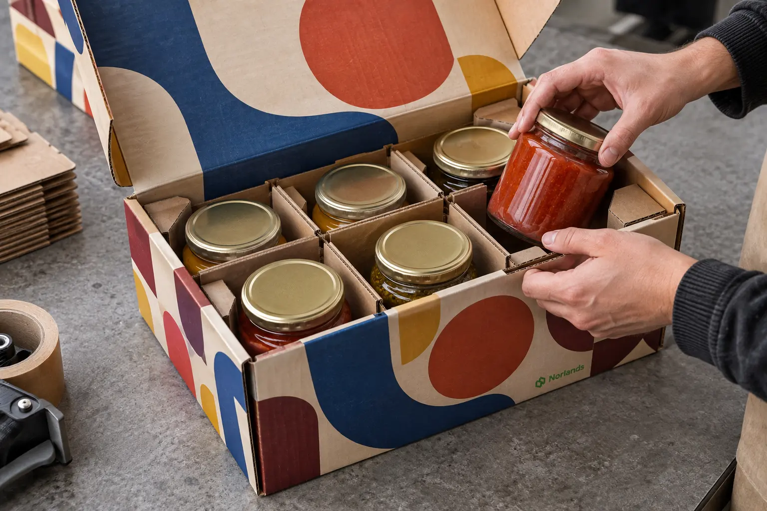 Eco friendly food packaging Canada for fresh food and meal kits