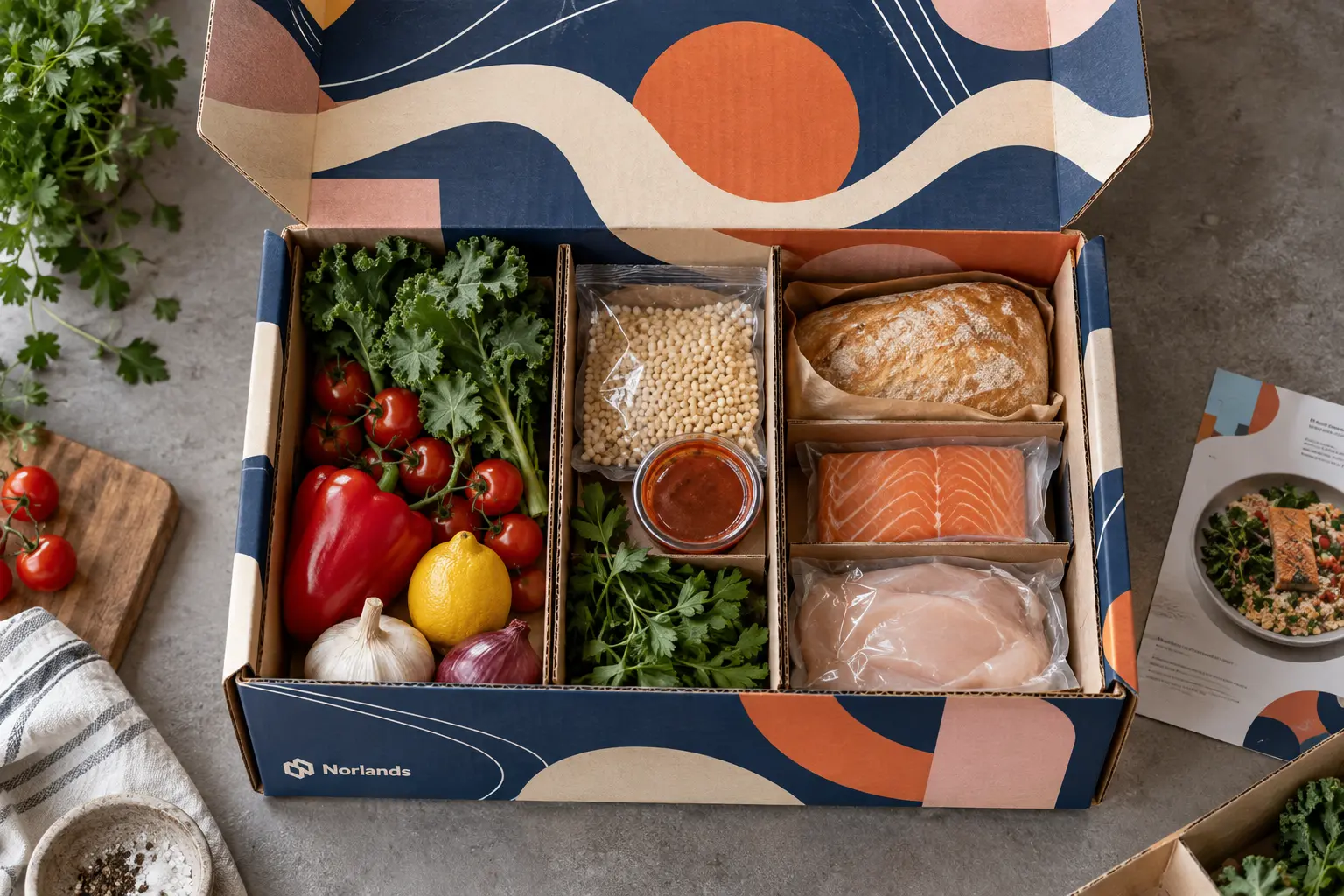 Eco friendly food packaging Canada for fresh produce and strawberries